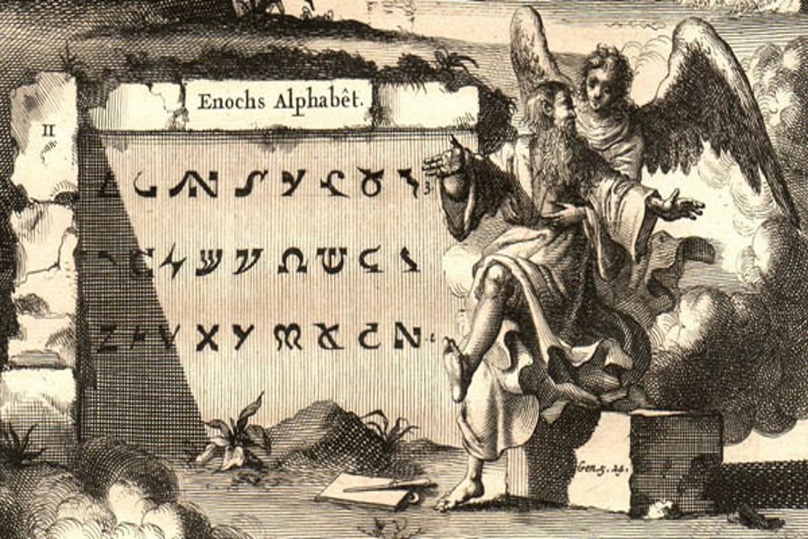 Melek Alfabesi Enokyan Lisanı