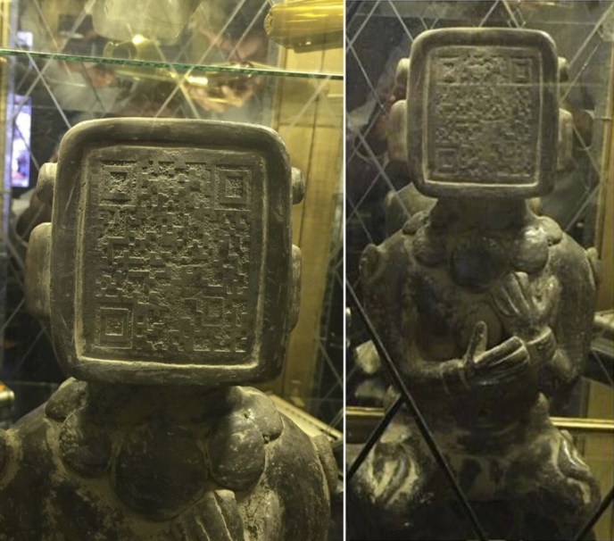 QR Kod Suratlı Antik Maya Heykelindeki Mesajın Sırrı Uzaylılar Bizi Uyarıyor mu?