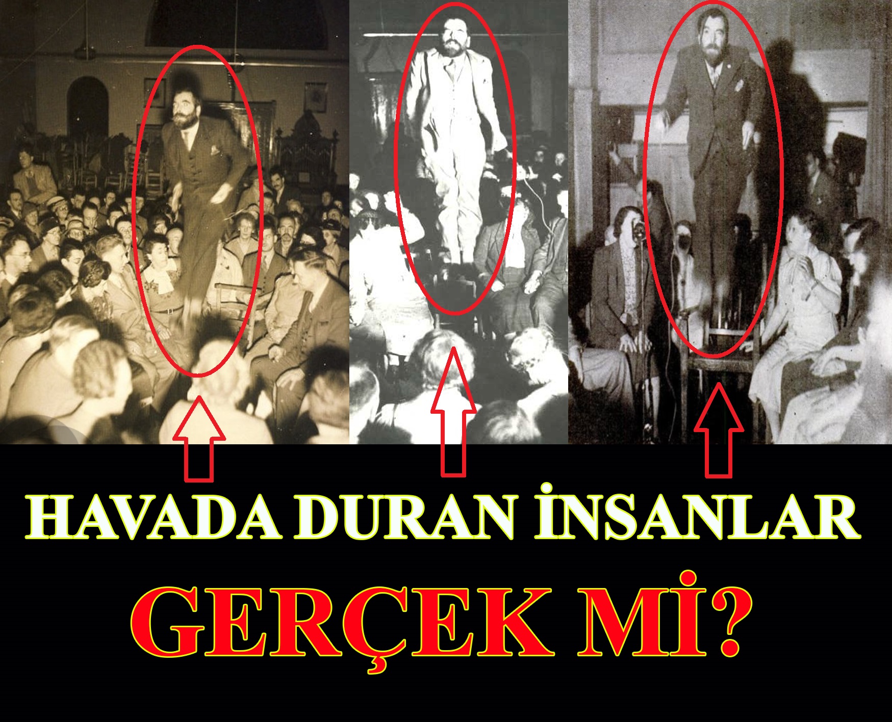 Havada Duran İnsanlar Gerçek Mi?