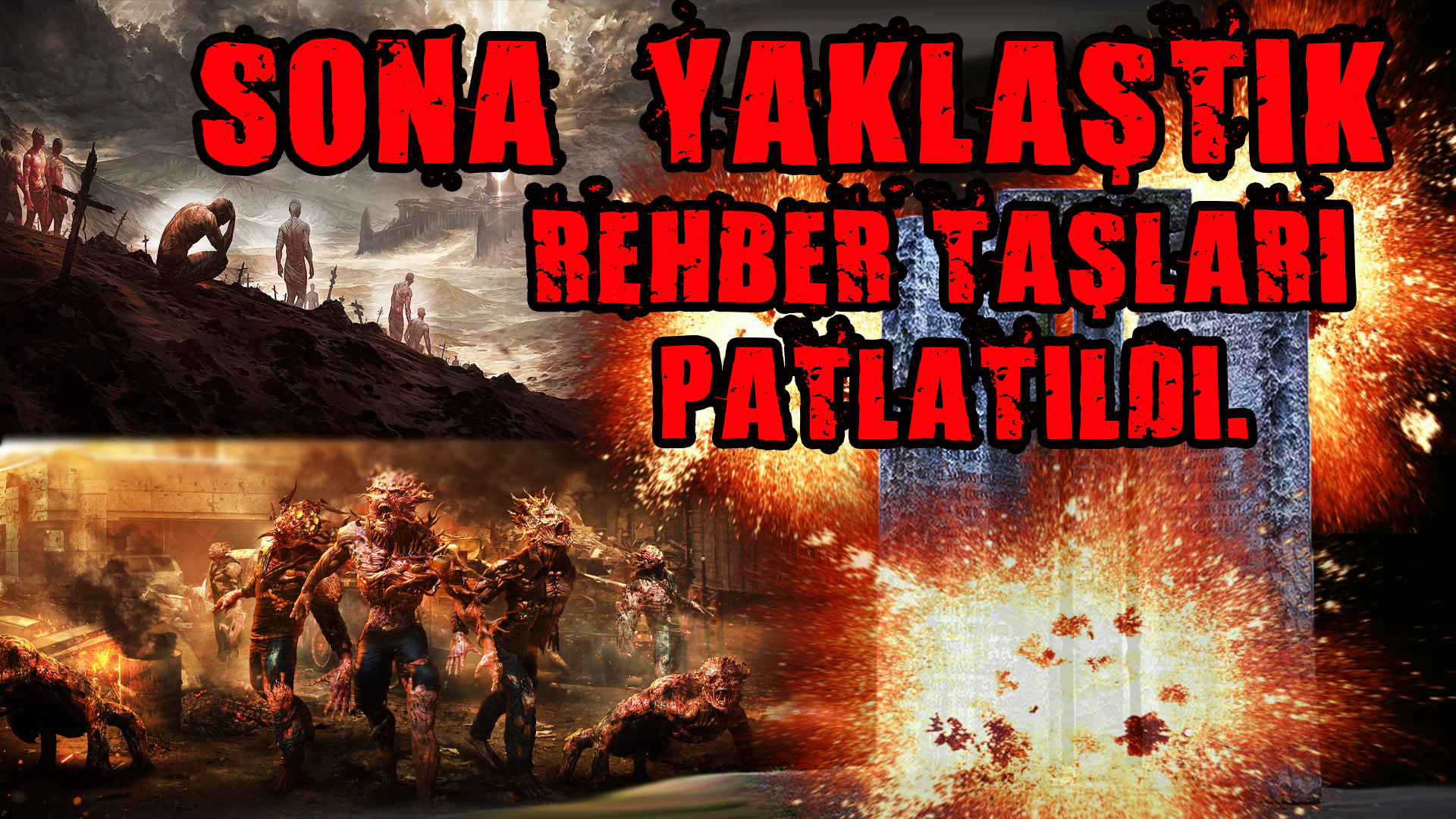 Sona Yaklaştık Rehber Taşları Patlatıldı